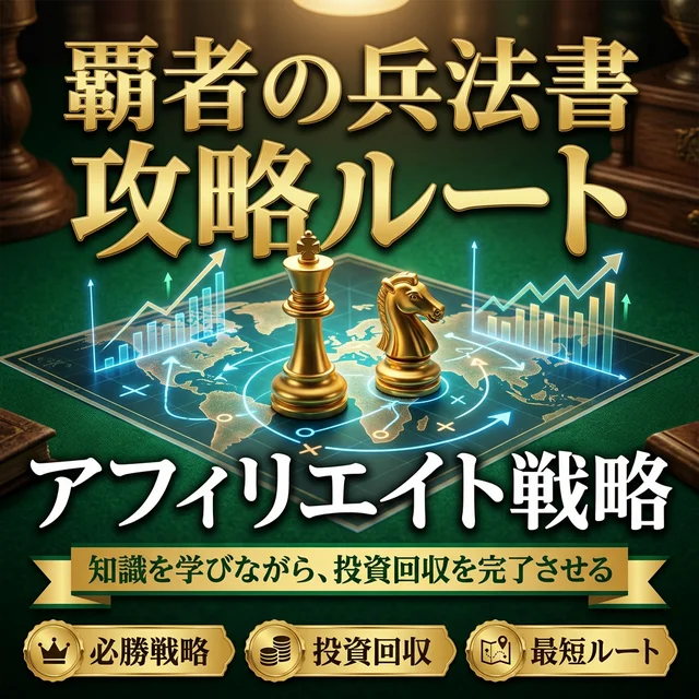 特典4: アフィリエイト攻略ルート