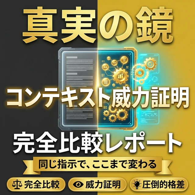 特典5: コンテキスト威力証明レポート