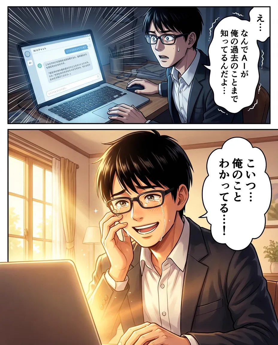 漫画3: 俺より俺を知ってる
